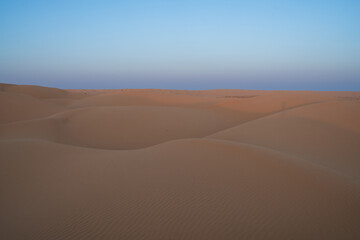 Views of the desert, Douz region, southern Tunisia