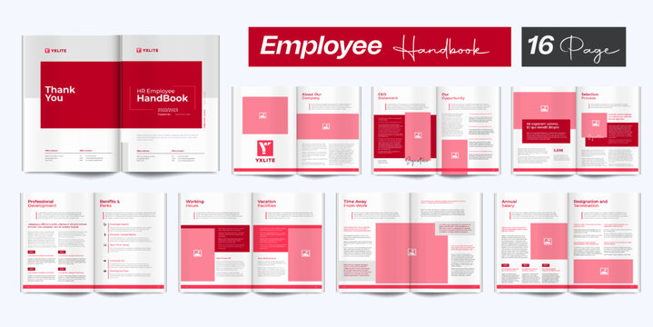 Employee Handbook Hr Employee Handbook Design