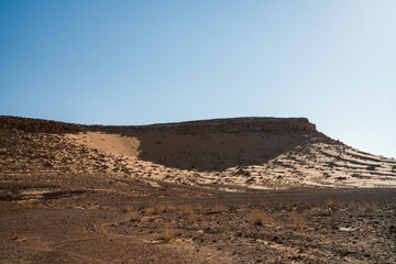 Views of the desert, Douz region, southern Tunisia