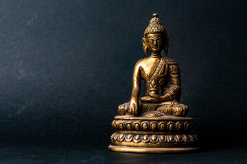 buddha statue in calm rest meditation