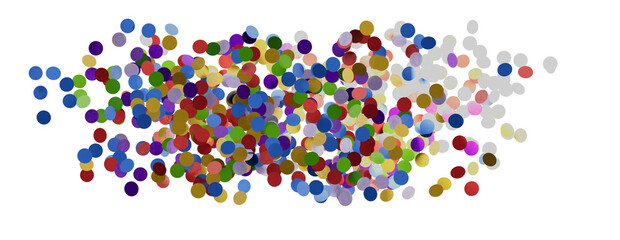 Background of colorful confetti
