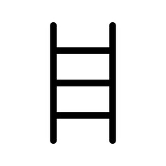 ladder icon in trendy flat design