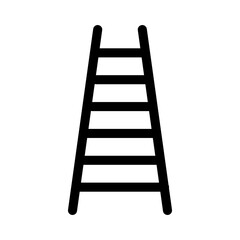 ladder icon in trendy flat design