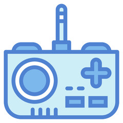 rc controller two tone icon style