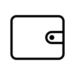 wallet icon vector logo template