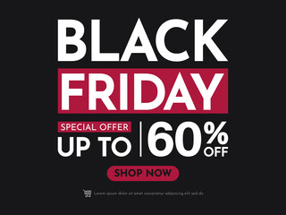 Modern Black Friday Super Sale Banner for Business Marketing