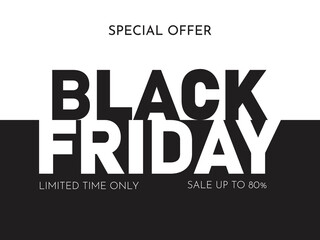 Modern Black Friday Super Sale Banner for Business Marketing