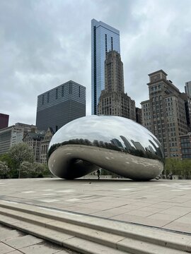 Bean at Cloud Gate in Chicago