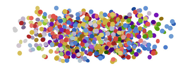 Background of colorful confetti