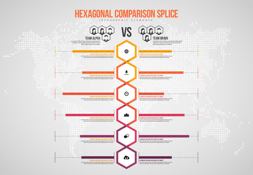 Hexagonal Splice Infographic