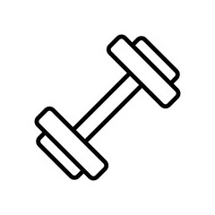 dumbbell icon design vector template