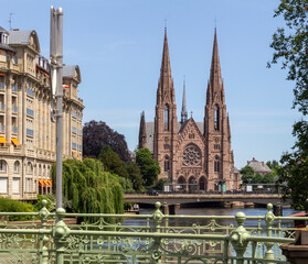 St Pauls Church in Strasbourg