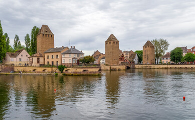 Around Ponts Couverts in Strasbourg