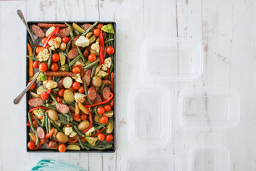 One Pan Sausage Whole30