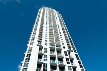 Fototapeta premium Miami Downtown Tall Residential Building