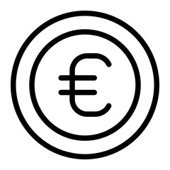 euro symbol icon