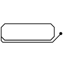 Digital callout, footnote. Layout for links.