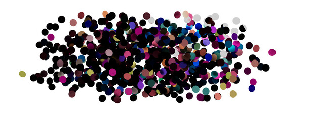 Background of colorful confetti