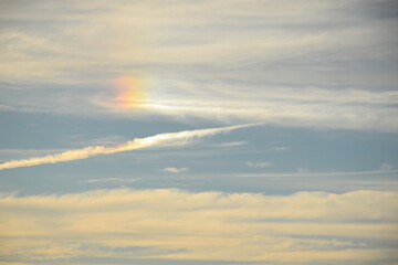 Obraz premium atmospheric optical phenomenon