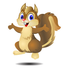 Squirrel cartoon