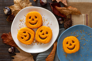 biscotti alla zucca e nocciola autunnali 