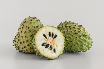Ripe Annona is healthy and very tasty