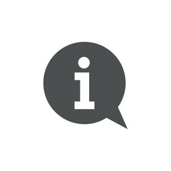 Information Icon Vector Logo Template