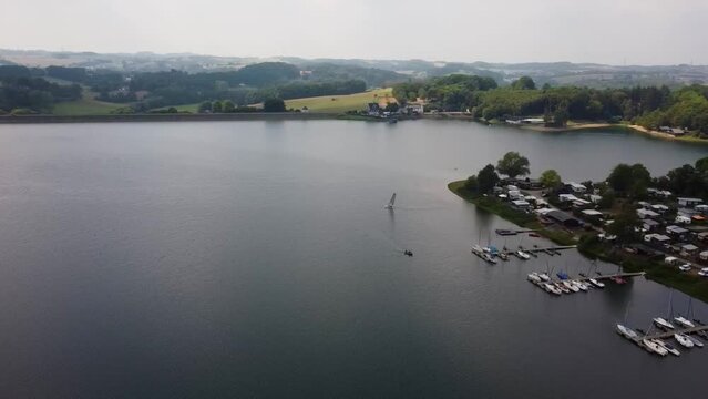 Segeln auf der Bevertalsperre in K&auml;fernberg H&uuml;ckeswagen
