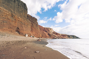 Roter Strand Santorini