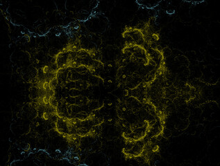 Naklejka premium Imaginatory fractal abstract background Image