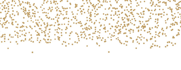 Gold Confetti Glitter Overlay