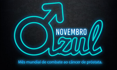 CAMPANHA NOVEMBRO AZUL , CONSCIENTIZAÇÃO AO CÂNCER DE PROSTATA