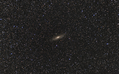 Beautiful Picture of M31 Andromeda Galaxy. Image was captured in my backyard observatory. 