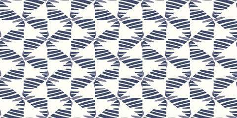 Ceramic Geo Tile. Symmetry Design. Watercolor Geometric Pattern. Vector Seamless Wallpaper. Violet Artistic Ethnic Boho Print. Blue Bohemian Surface Pattern. Bohemian Geometric Print.