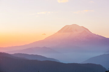Obraz premium Mt Rainier