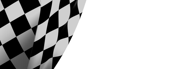 Obraz na płótnie Canvas Checkered flag, race flag background