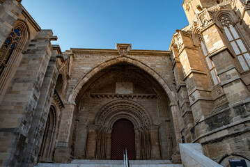 Old Cathedral of Lleida, Spain.