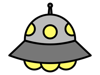 UFOのイラスト素材
