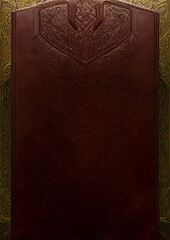 leather book cover