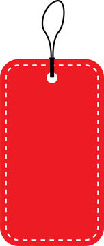 Price tag in png. Red price label. Sale label in png. Price tag on transparent background