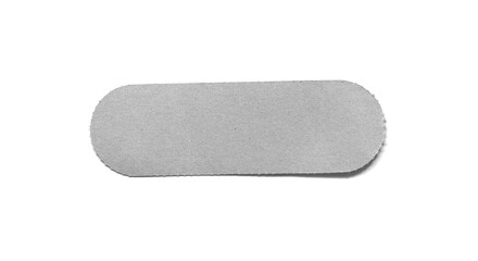 torn paper isolated on white background.