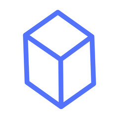 dice d design line icon