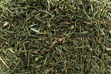 Heap of dried dill as background, top view