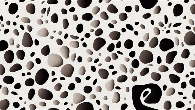 allover Seamless floral animation design with blur and stylist 3d effect for wallpaper, carpet, rug, bed sheet, digital print, textile print all type of print on fabric, tile, paper, decoration many