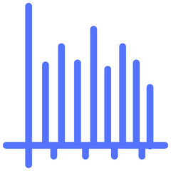 data presentation line icon