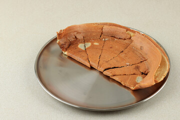 Martabak Tipis Kering or Tipker, Indonesian Traditional Crispy Pancake.