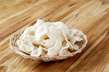 Kerupuk Upil or Krupuk Mlarat