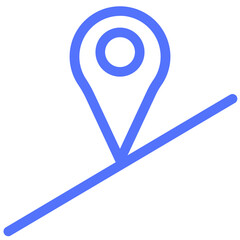 location marker position real time road