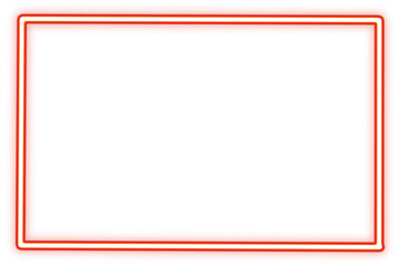 Square neon. Modern neon glowing square banner. Abstract neon square with glowing lines. glowing neon light square in empty.