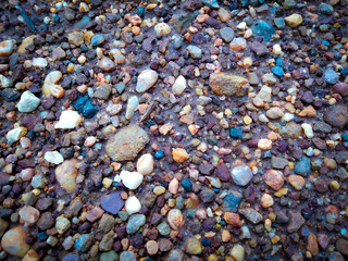 pebble texture multicolored vignette background design